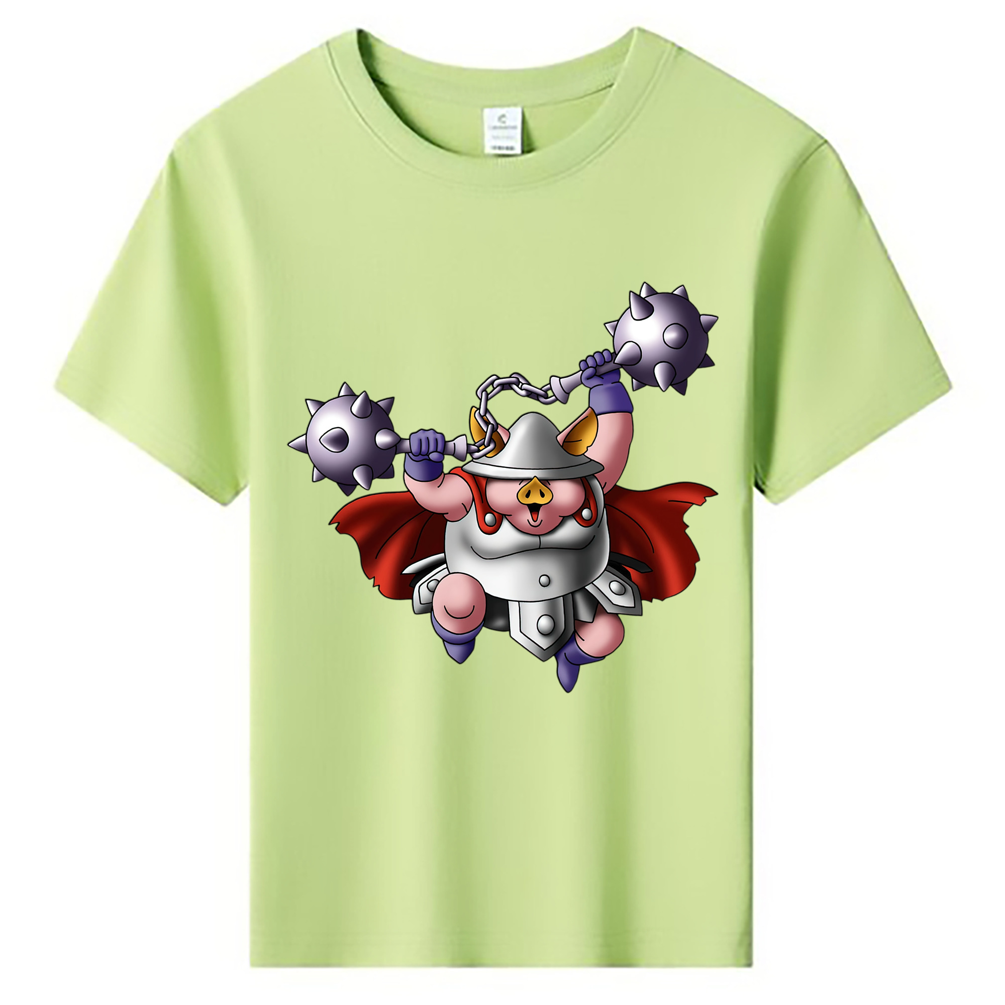 （画像用） ドラゴンクエスト Doragon Kuesuto Dragon Quest 綿100％キッズTシャツ（フロントプリント）